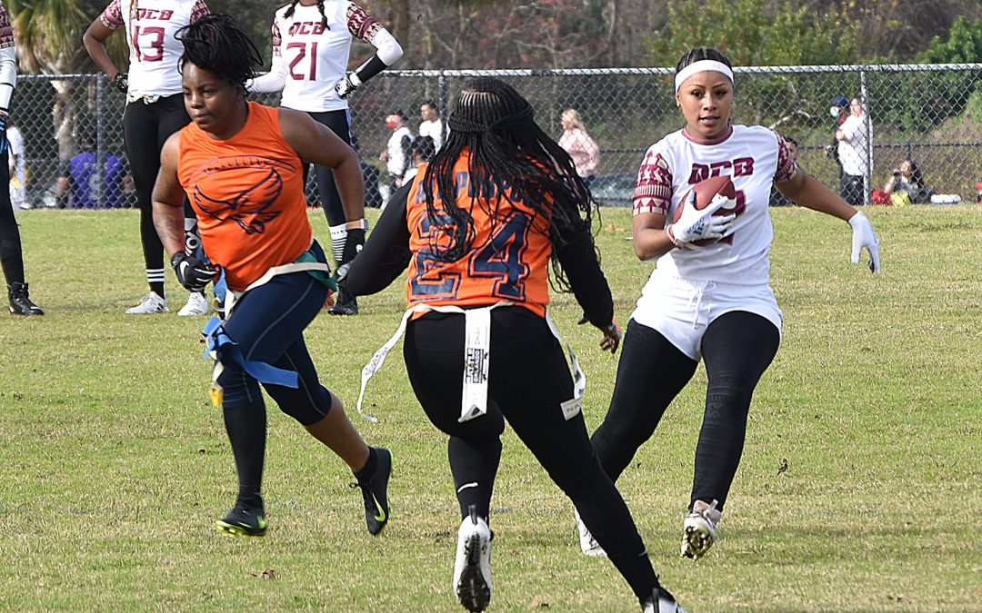 Flag football is a big score for Polk County