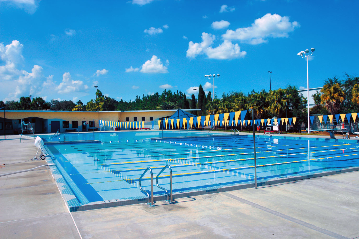 The pool at the Kelly Recreation Center in Lakeland