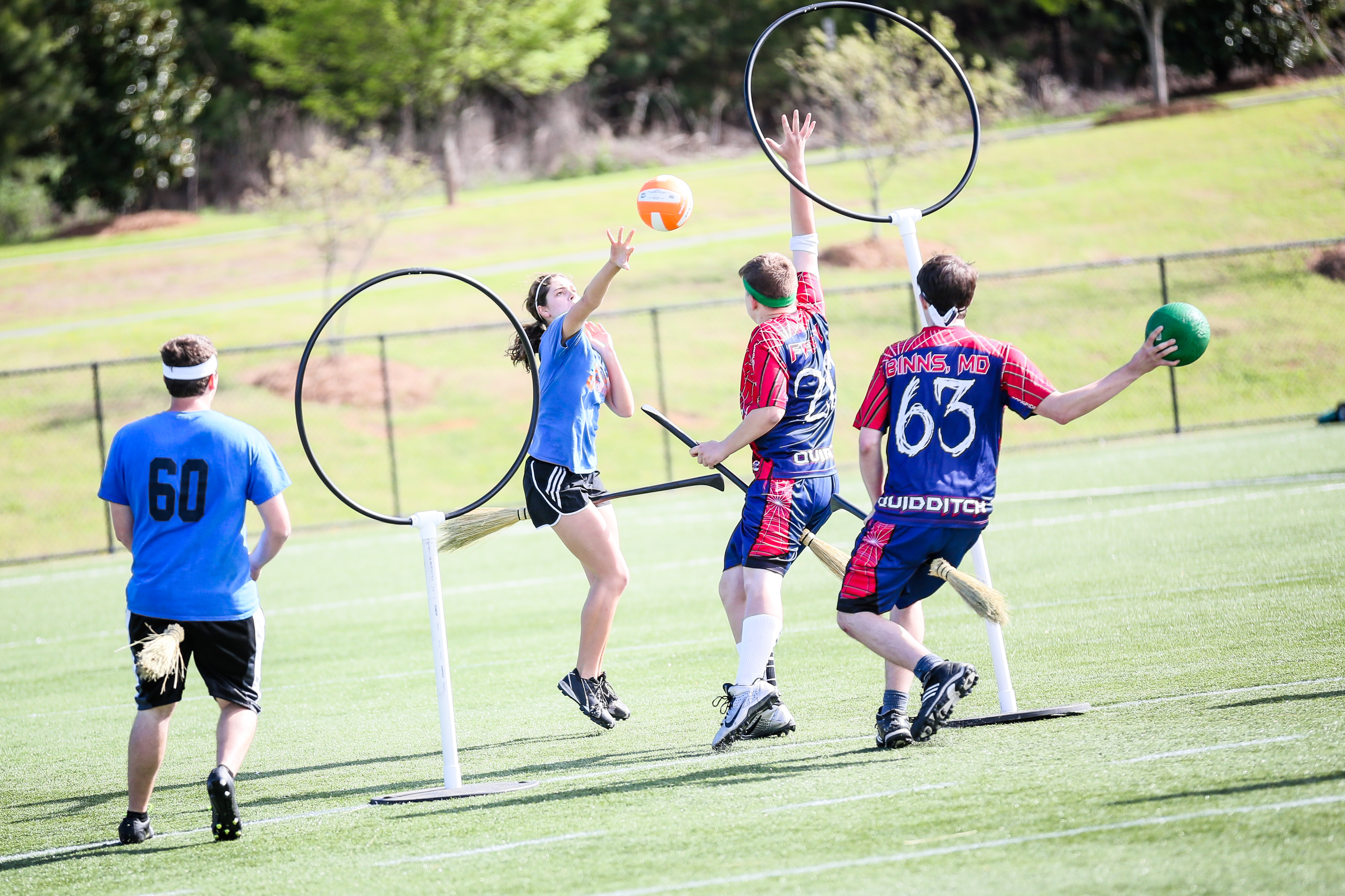 Players battle over quidditch